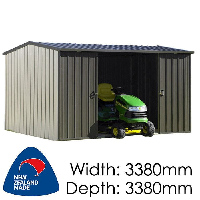 Duratuf Kiwi MK3B 3380x3380 Garden Shed available at Gubba Garden Shed