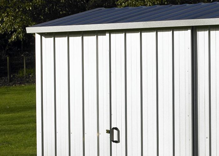 Duratuf Kiwi MK2A Zincalume 2545x2545 Garden Shed