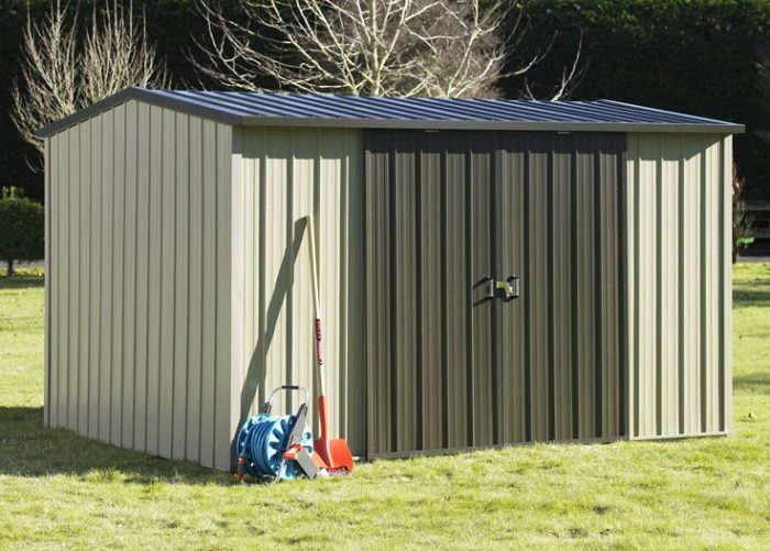 Duratuf Kiwi MK3A Garden Shed Double Sliding Door