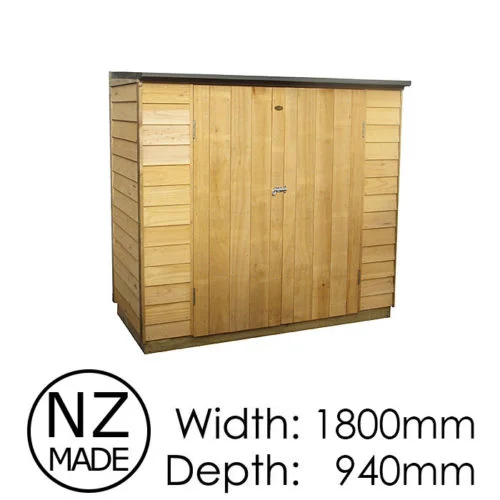 Pinehaven 1800x940 Kapiti Timber Garden Shed available at Gubba Garden Shed